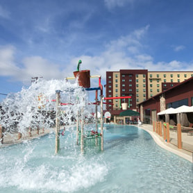 Great Wolf Lodge Southern California Waterpark outdoor pool area